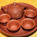 Qingzhou Antique Teapot Set (4 cups)