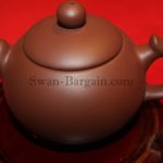 *Sold - Brown Round Teapot