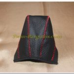 Automatic Gear Knob Leather Cover w Red Lining