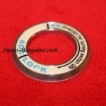 Luminous Silver Aluminium Cruze Ignition Key Ring Cover