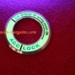 Luminous Silver Ignition Ring Cover