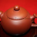 *Sold - Red Round Teapot