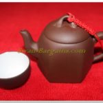 Smooth Hexagon Teapot with 1 Cup