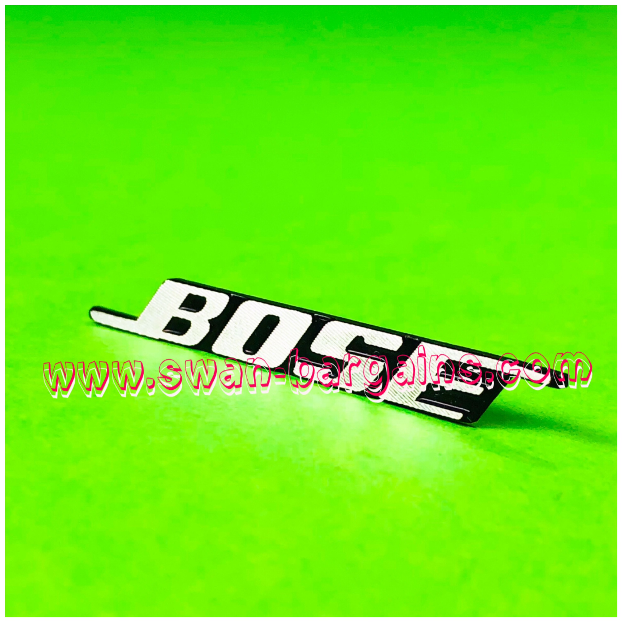 3D Bose Badge Emblem Logo Singapore - 2 Pins Type