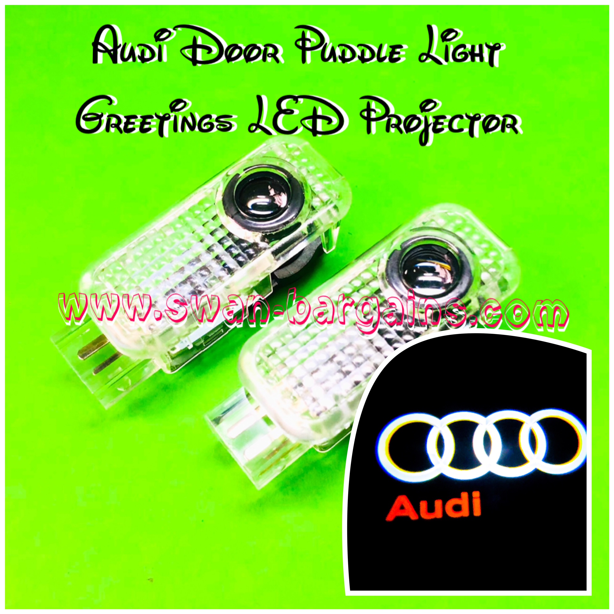 Audi Integrated Door Courtesy LED Projector Lamp Singapore