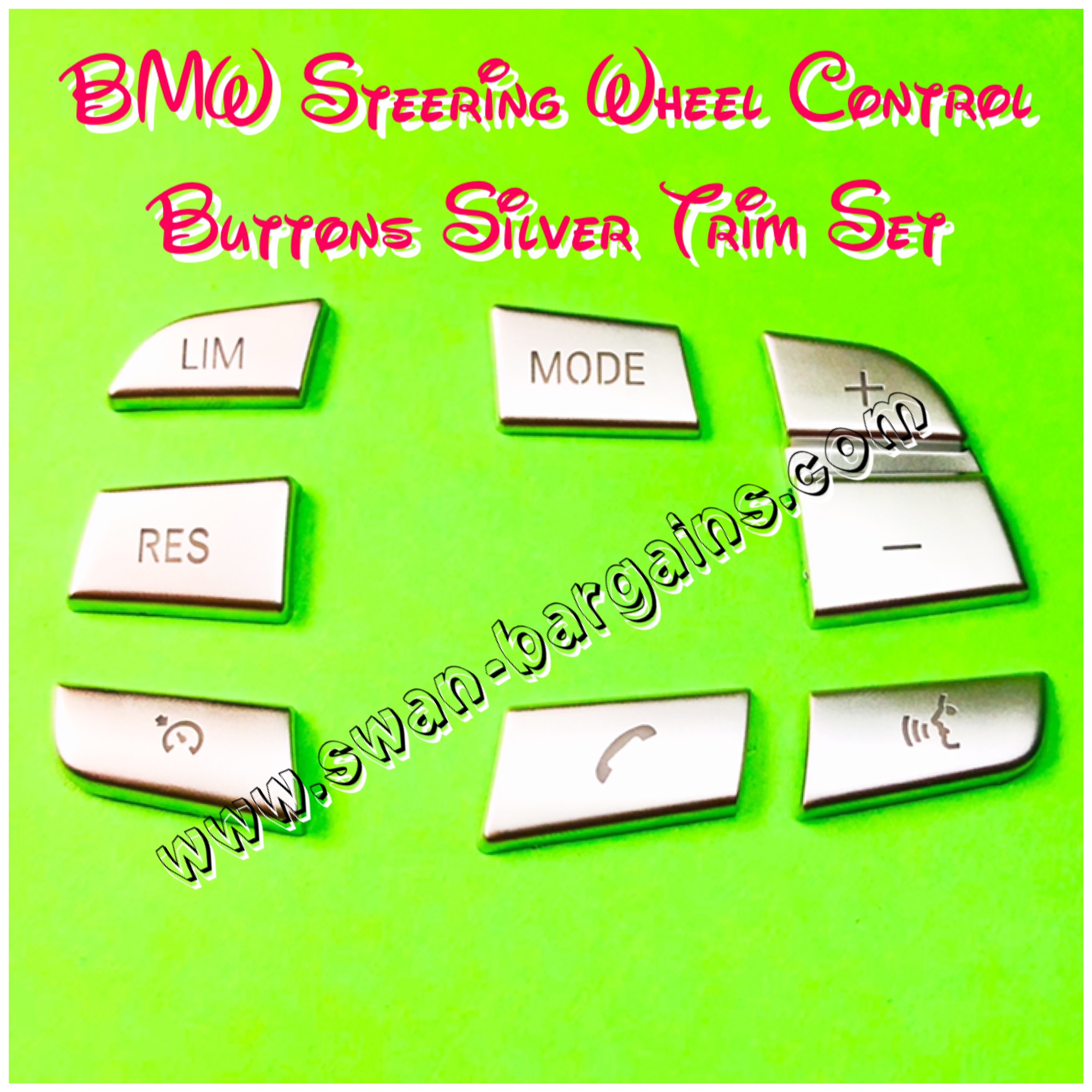 BMW Steering Wheel Function Button Overlay Trim Singapore