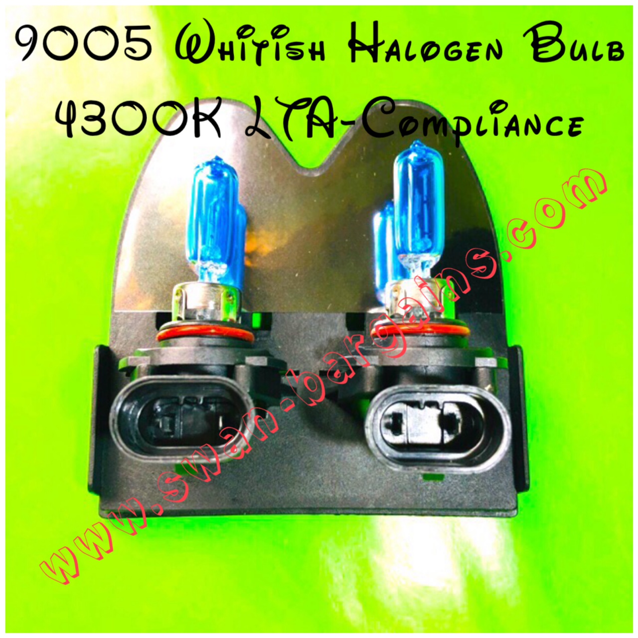 HB3 9005 4300K Whitish Halogen Headlight Bulb Singapore