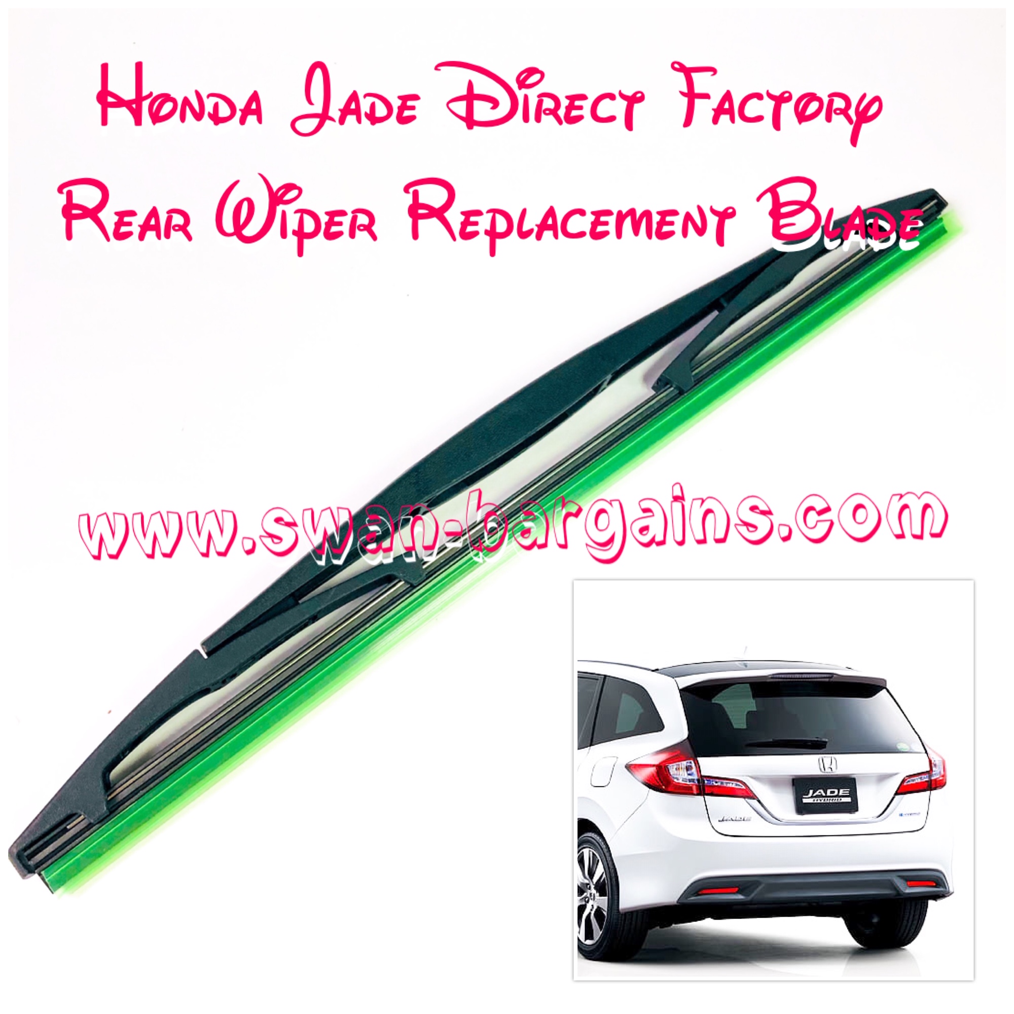 Honda Jade Rear Windscreen Wiper Blade Direct Fit Singapore