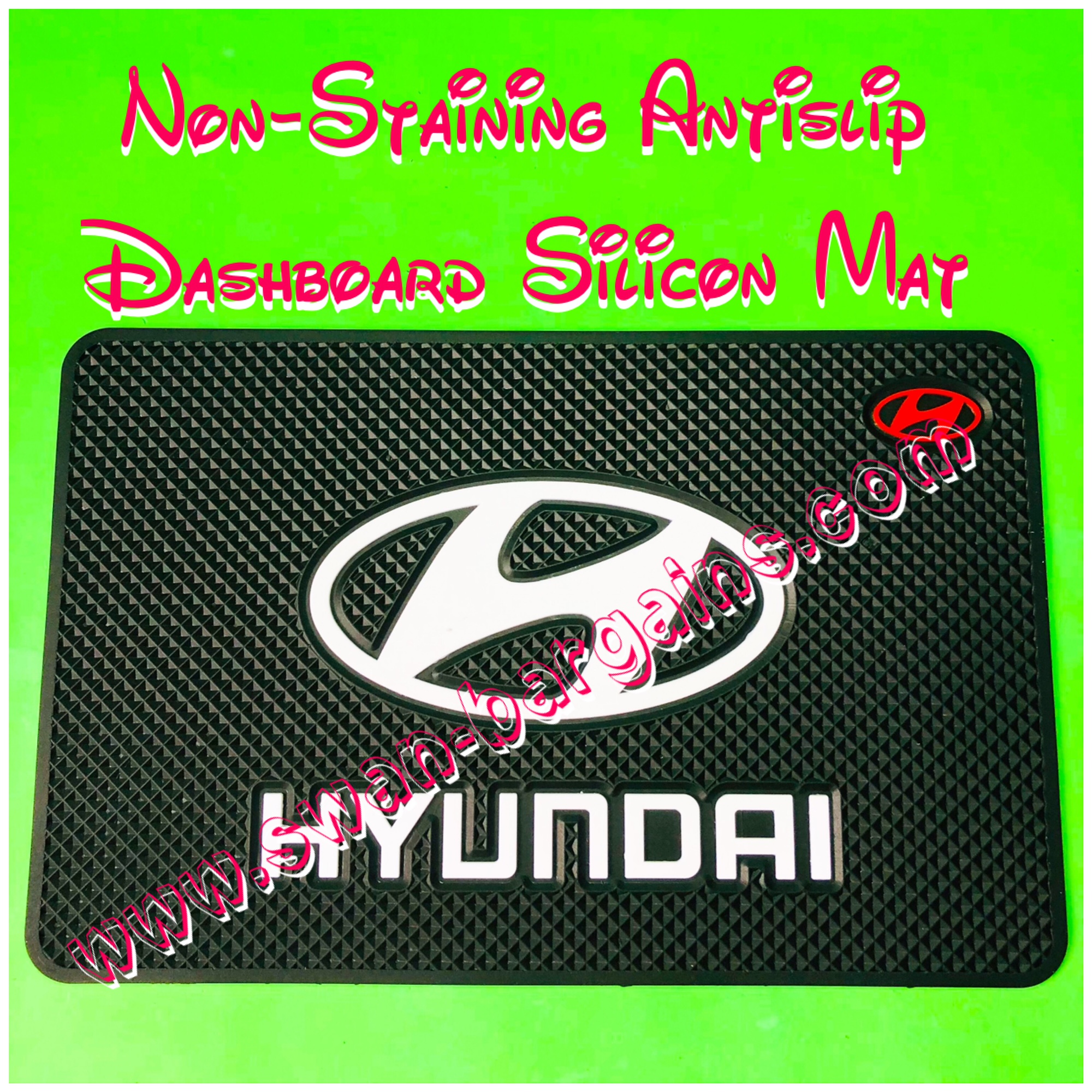 Hyundai Logo Dashboard Silicon Antislip Mat Singapore