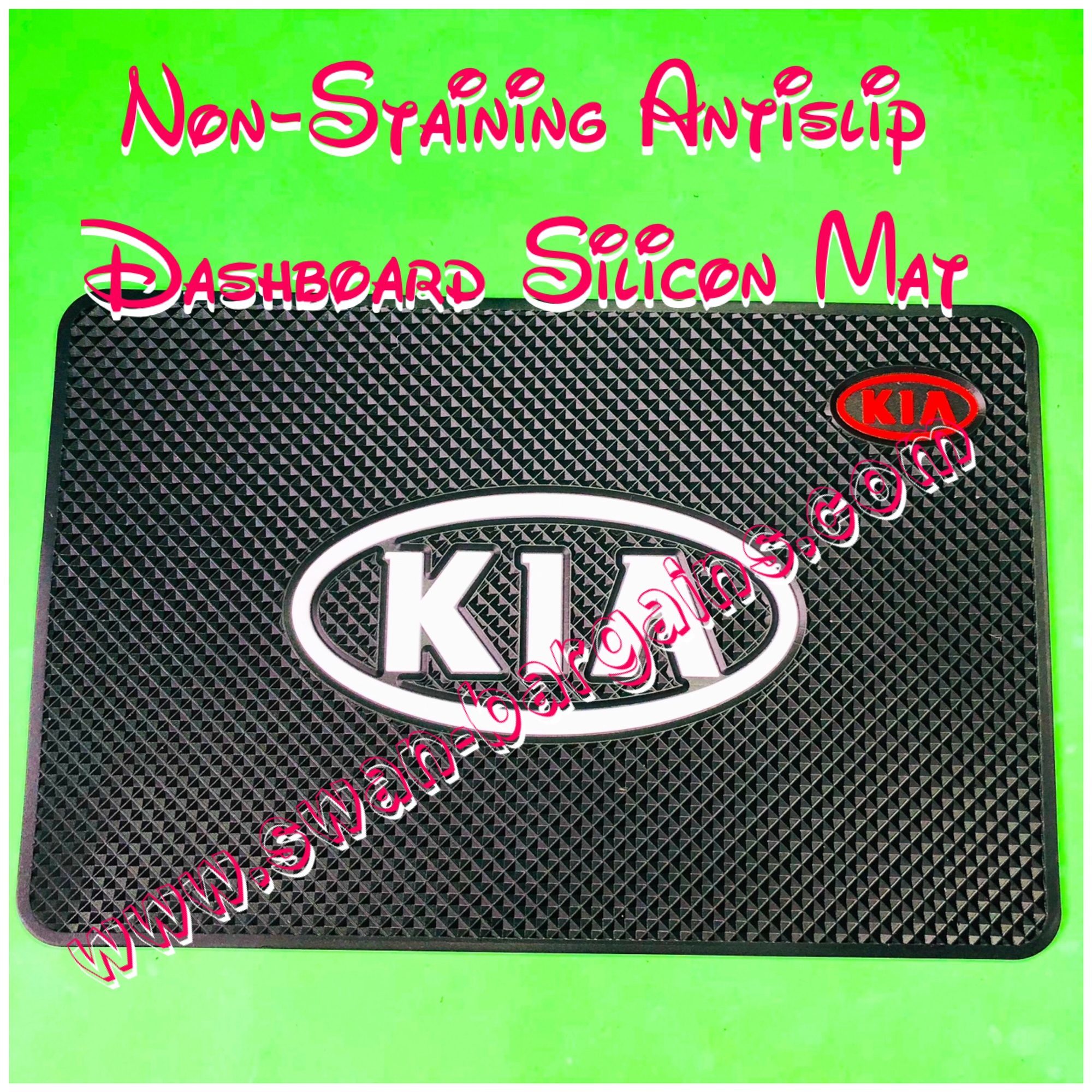 Kia Logo Dashboard Silicon Antislip Mat Singapore