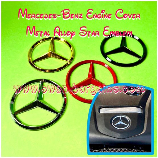 Mercedes-Benz Engine Cover Star Logo Emblem Replacement Singapore