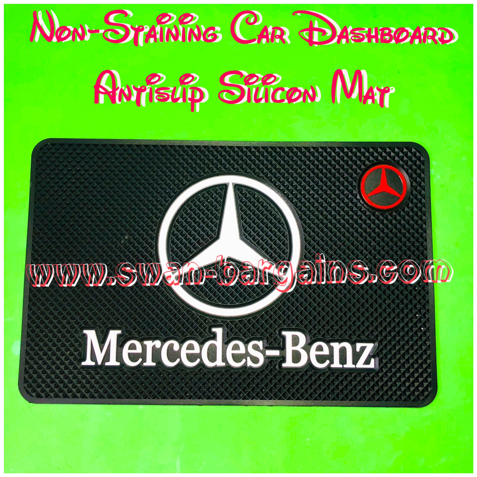 Mercedes Benz Logo Dashboard Silicon Antislip Mat Singapore