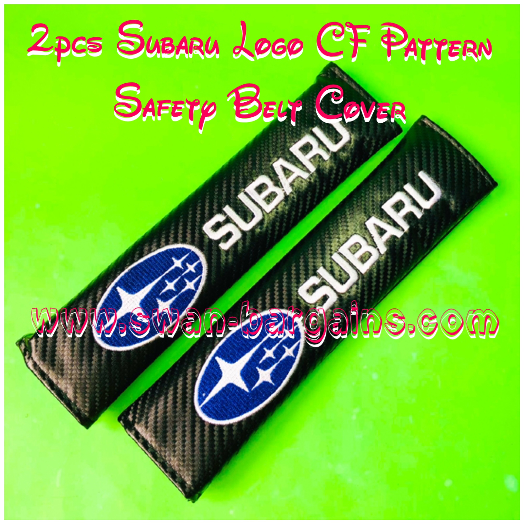 Subaru Car Safety Belt Cover Set Singapore