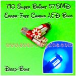 T10 Ultra-Bright Error-free 57SMD CANBUS LED Bulb Singapore - Deep Blue Light