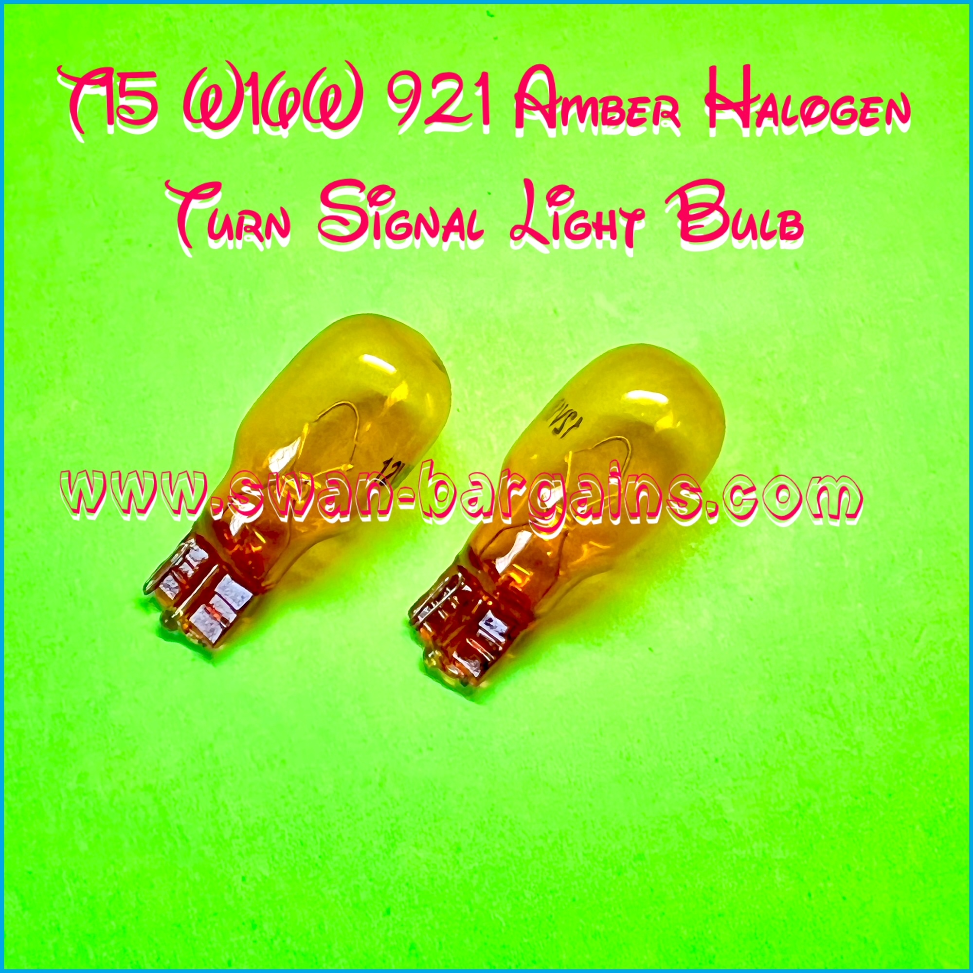 T15 Turn Signal Amber Halogen Bulb Singapore
