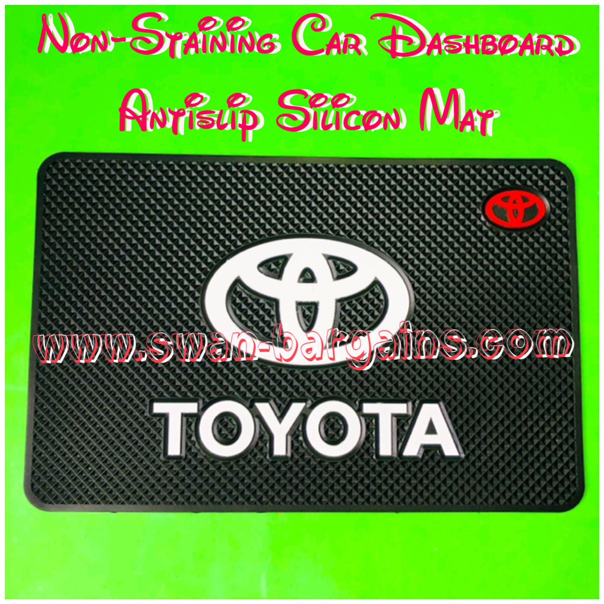 Toyota Logo Dashboard Silicon Antislip Mat Singapore