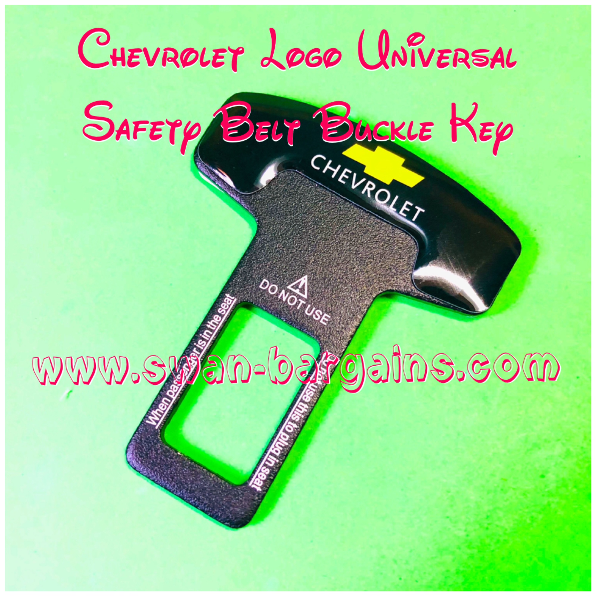 Universal Car Safety Belt Buckle Key Singapore - Chevrolet