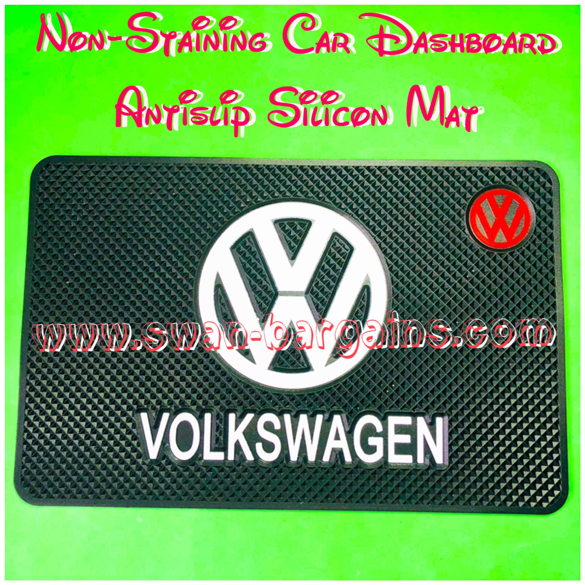 VW Logo Dashboard Silicon Antislip Mat Singapore